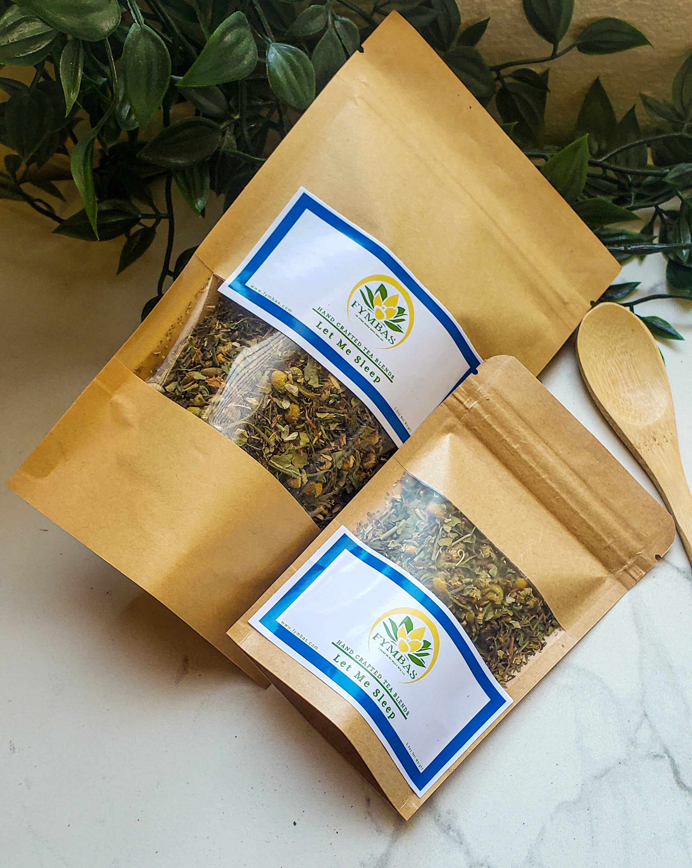 Herbal Tea Tisane Blend Let Me Sleep Promotes Sleep and Relaxation